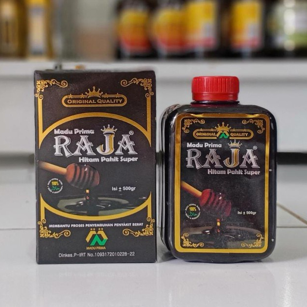 Madu Prima Raja Hitam Pahit - 500gr