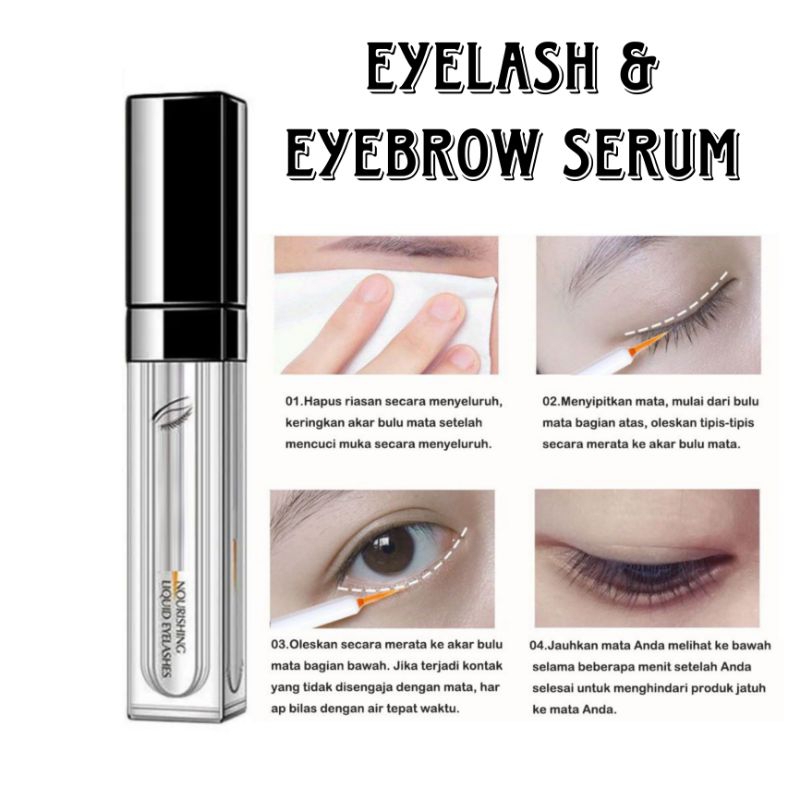 Eyelash Eyebrow Serum Pemanjang Bulu Mata / Eye Essence Roll On