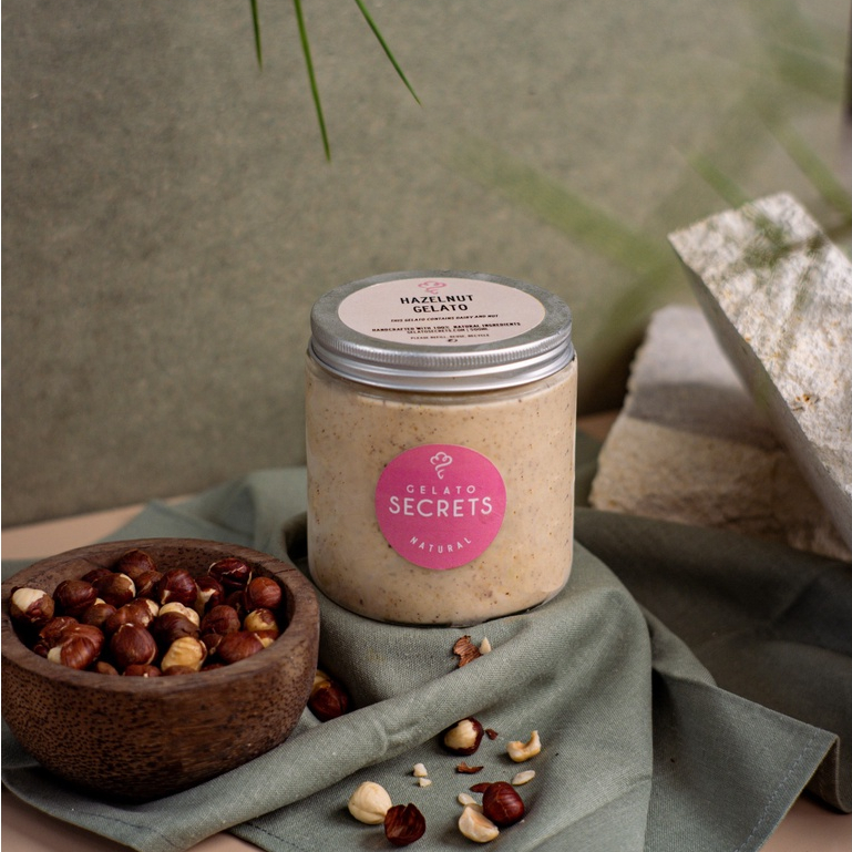 

Gelato Secrets - Hazelnut Gelato Party Pack 500ML