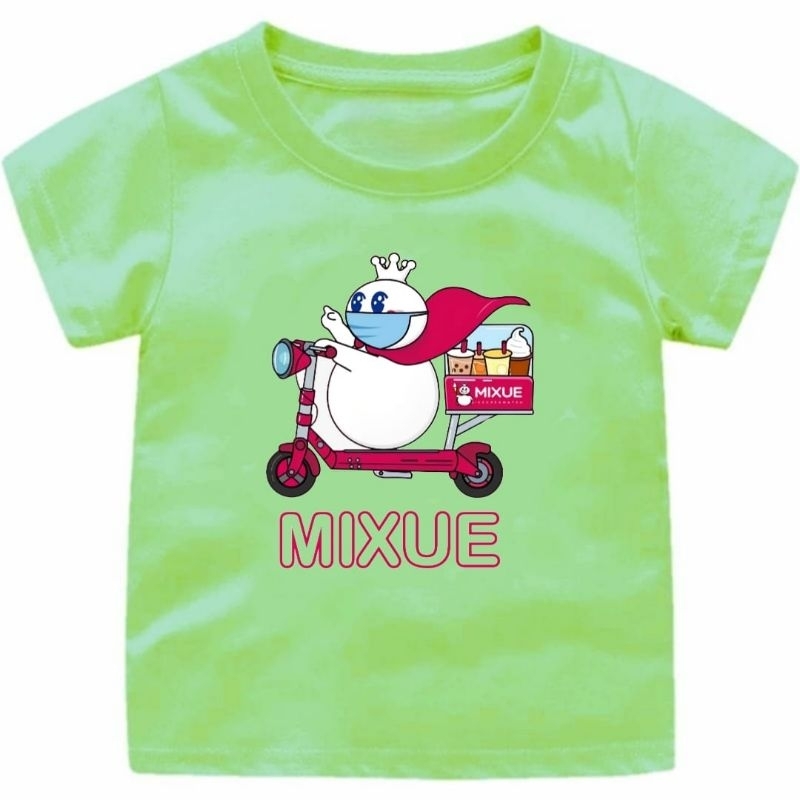 Baju kaos Anak boneka  Es Cream MISUE TERBARU 1-12Tahun.ukuran S.M.L.XL.XXL.3XL