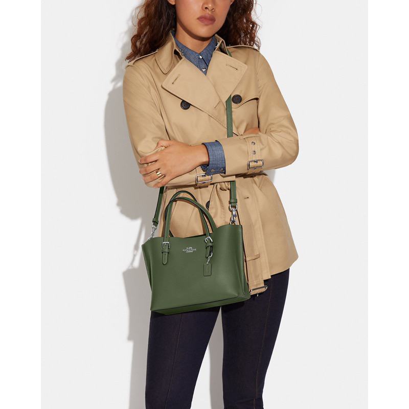 Coach Tote in Signature Canvas Mollie Green (C4084)