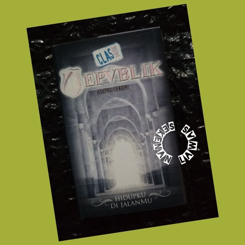 Kaset Pita Republik - Album Religi Hidupku Di Jalanmu /Open SEGEL /Cover Agak Pudar Kelamaan Di Paja