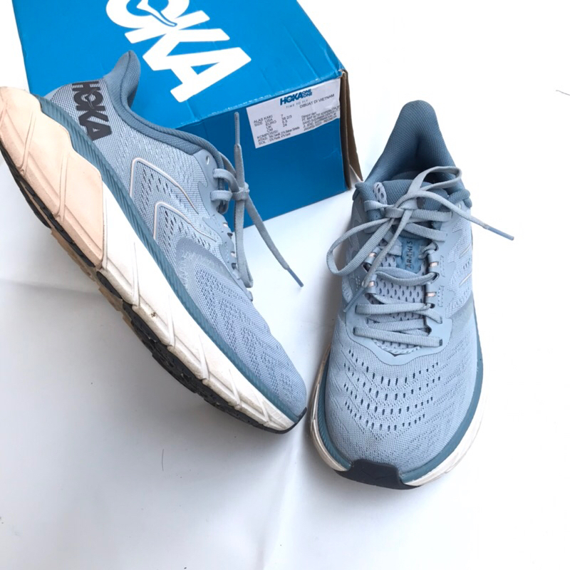 Sepatu Oahraga Lari Wanita Hoka One One Arahi 5 Wide Women Running Shoes Original