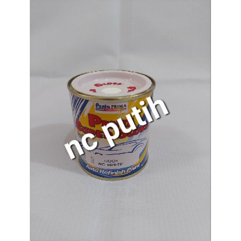 CAT PENTA SUPER GLOSS NC WHITE - PUTIH GLOSSY - 200 GRAM - DUCO OTOMOTIF