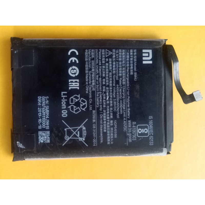 baterai Ori copotan Redmi note 8 pro