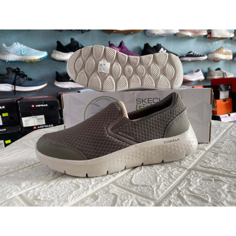Sepatu Pria Slip On Skechers Ori 216485/KHK