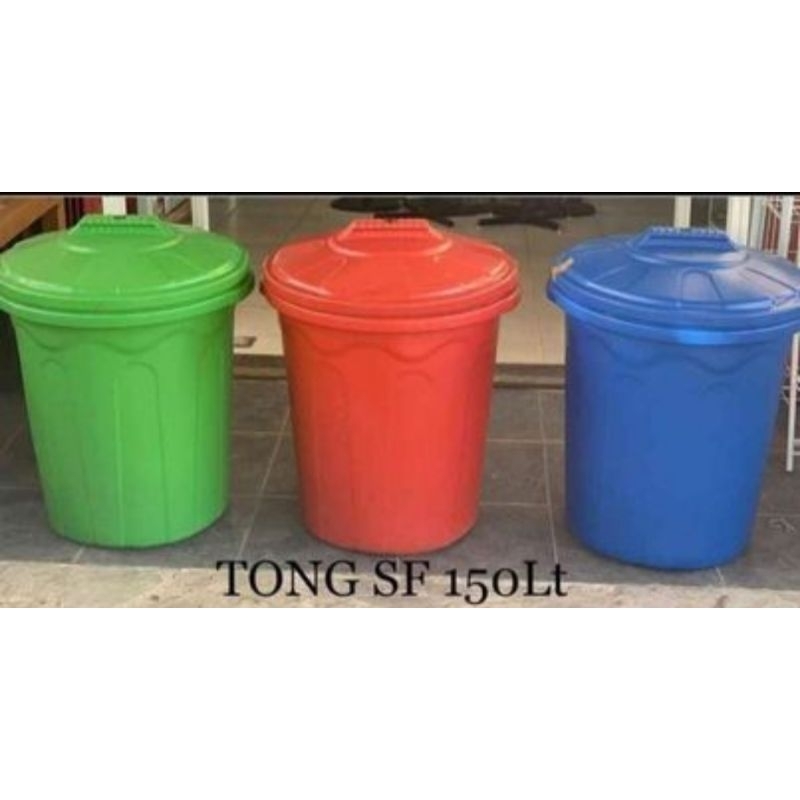 Ember / Tong Plastik JUMBO 150i Liter Dilengkapi dengan Tutup