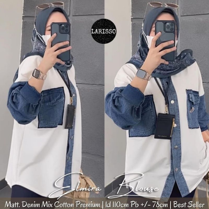 ELMIRA BLOUSE || ATASAN WANITA