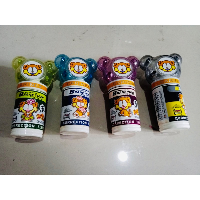 

correction tape cair motif brane tiger satuan