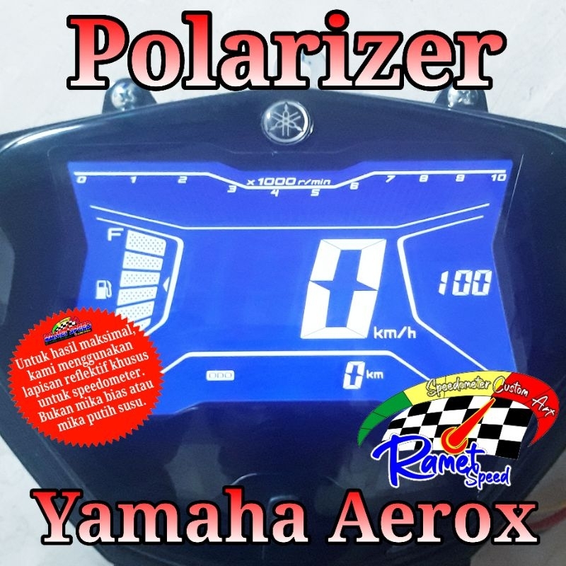 Polarizer yamaha aerox polariser aerox polaris speedometer aerox