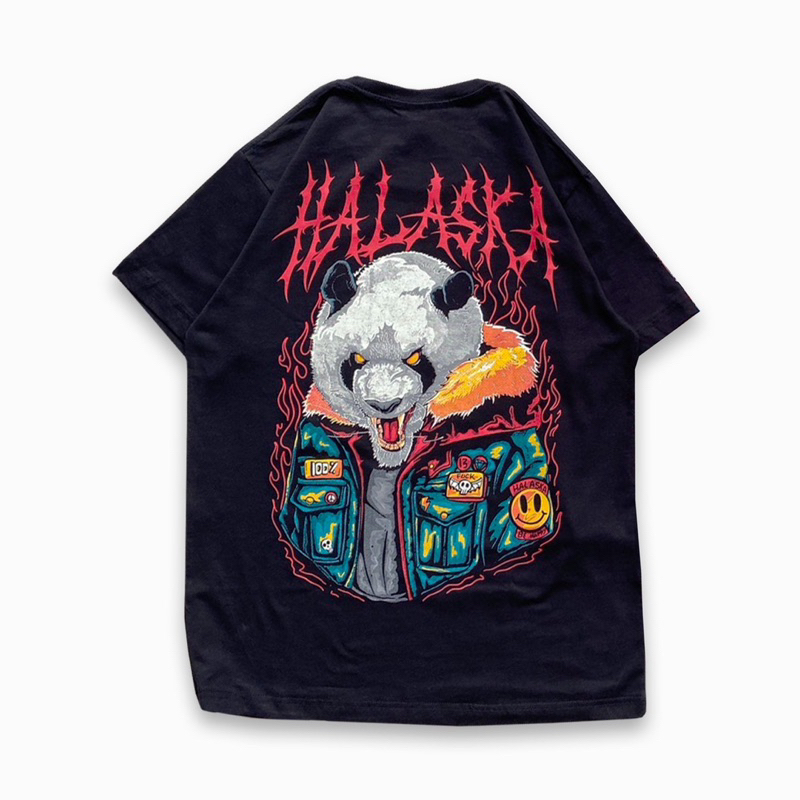 Baju Kaos Sablon halaska Reguler Size