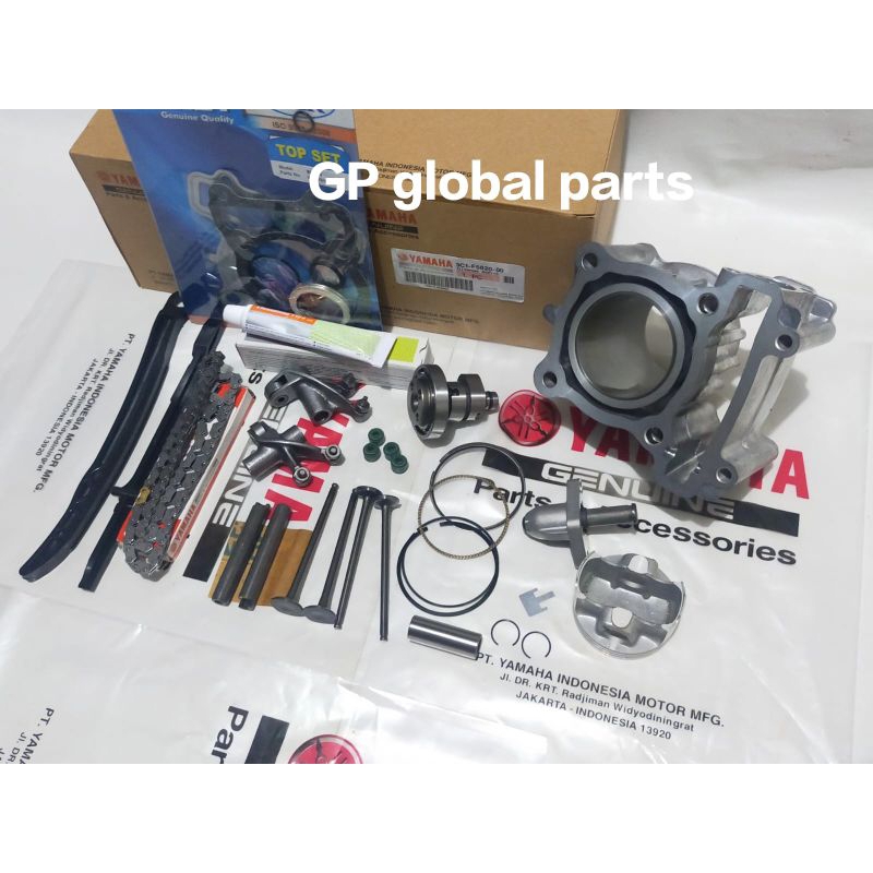 Blok Seher komplit Vixion old, vixion new, 150.Cc+noken as, keteng, klep, platuk klep, pen pltuk, te