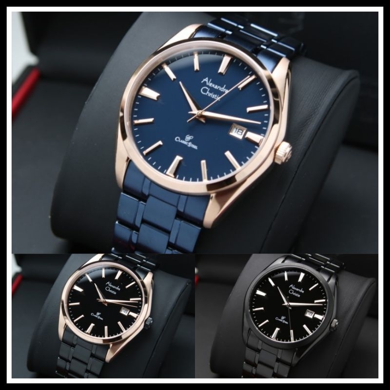 SALEJam tangan pria alexandre christie Ac8515 / Ac 8515 Original garandi resmi 1 tahun