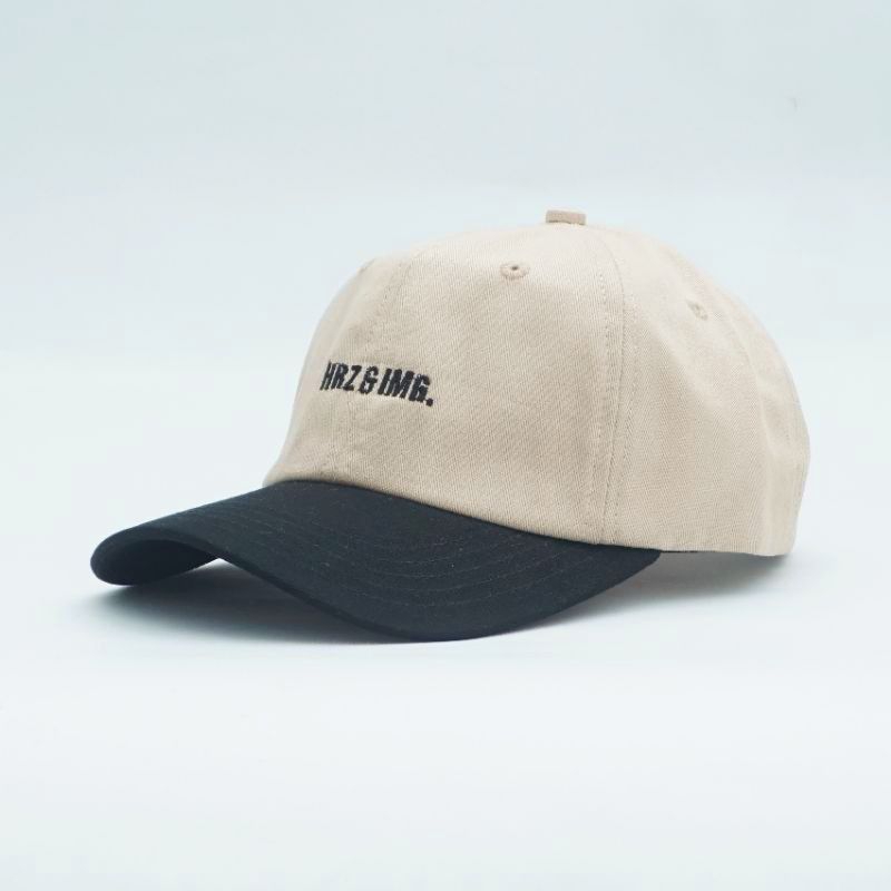 Omidoki Topi Polo Cap Hitam Cream Hrz