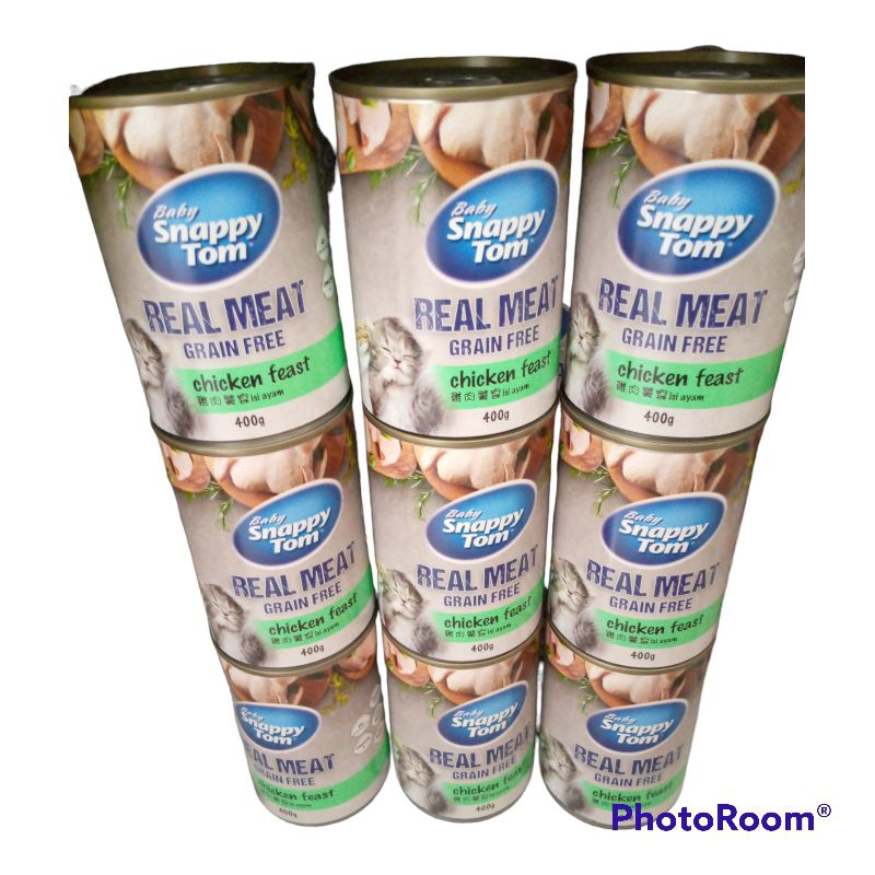 Snappy tom kaleng 400gr Baby Cat Wet food - Chiken feast