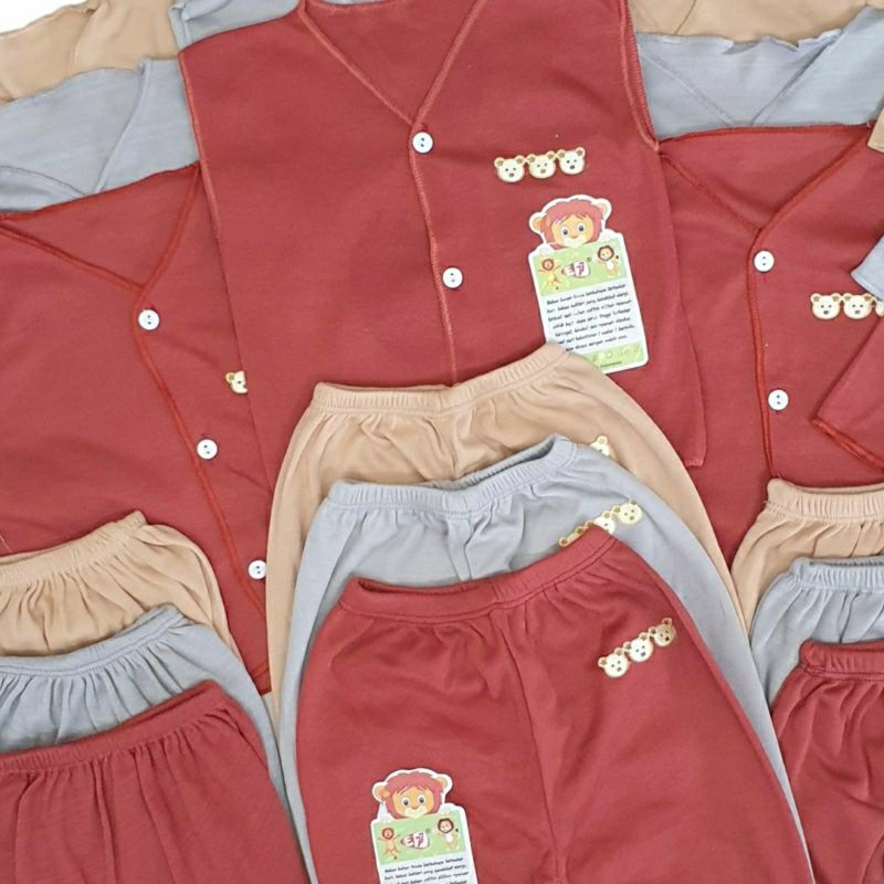 (18 Pcs) Baju Bayi Celana Bayi SNI Paket Perlengkapan Bayi Newborn E77 | Setelan Paket Lengkap Pakaian Bayi Baru lahir