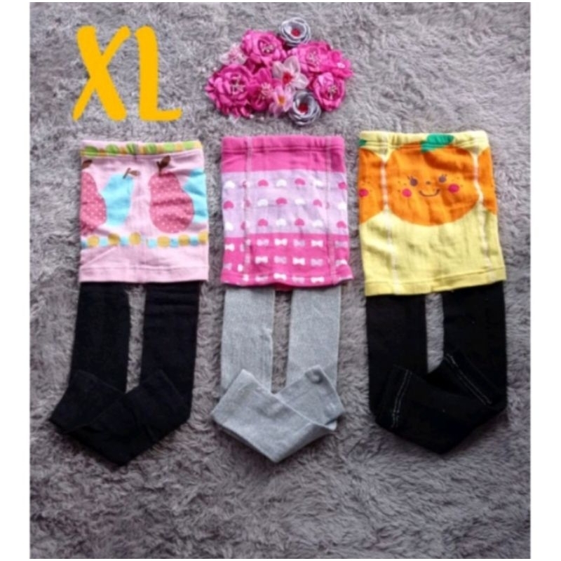 4 PCS Legging rok anak perempuan