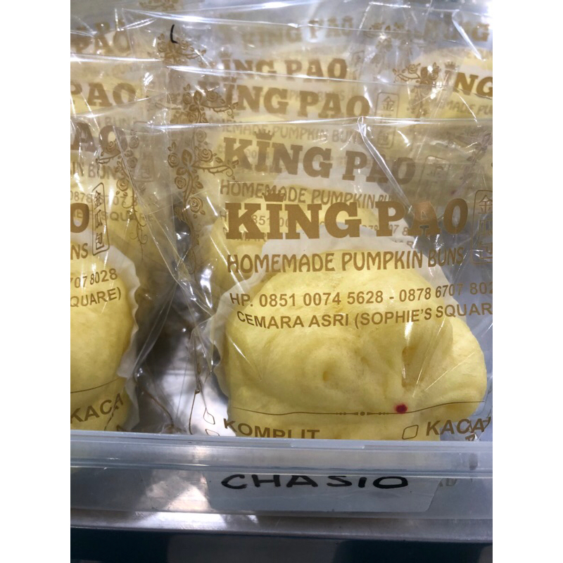 

Bakpao pumkin King Pao