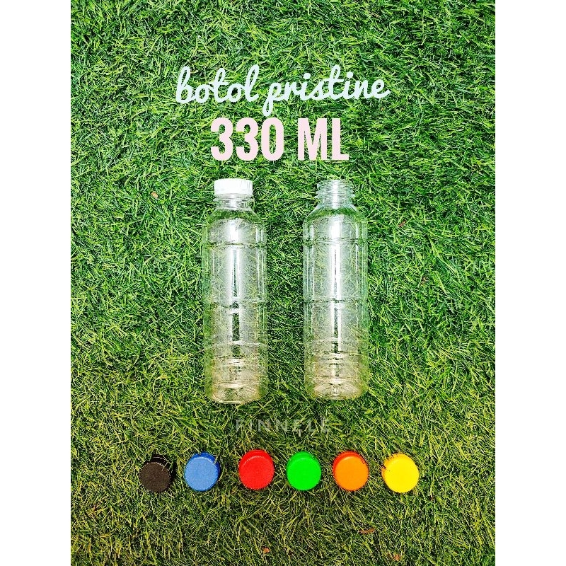 Botol Plastik 330ml / Botol Pristine 330ml / Botol Almond / Botol AMDK / Botol Jamu