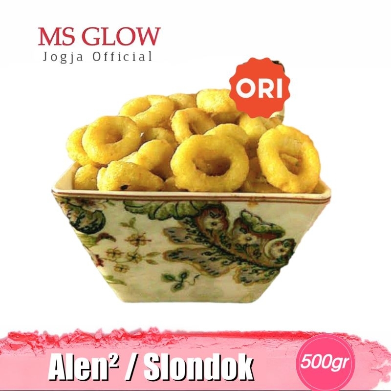 Alen Alen Khas Jogja 250 gram Slondok Bawang Gurih Lanting Bawang Dari Ketela