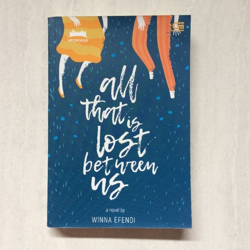 Preloved Novel All That Is Lost Between Us by Winna Efendi