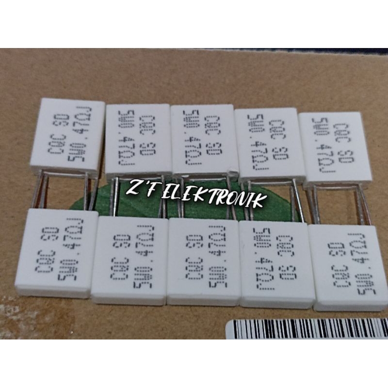 R 5WAT 0,47 OHM GEPENG CQC. 10PCS