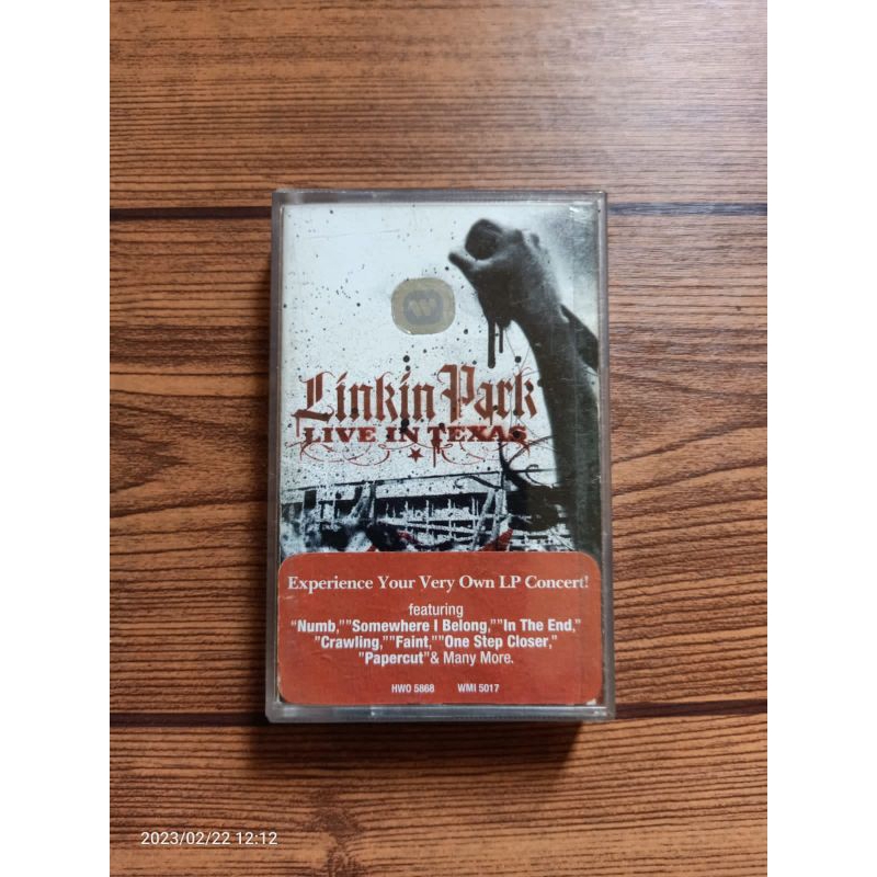 Kaset LINKIN PARK Live in texas