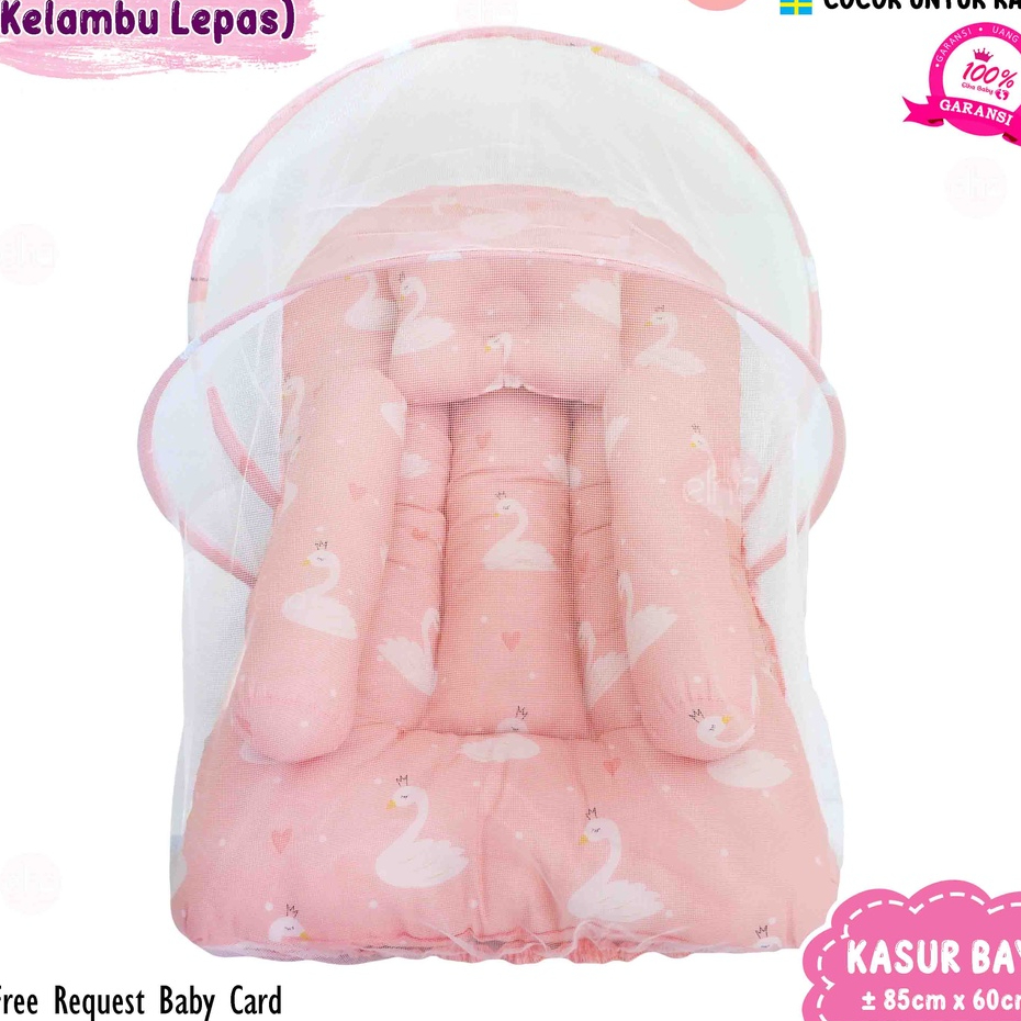 Kasur Kelambu Bayi / Kasur Bayi Kelambu Lipat / Kasur Bayi Lipat / Kasur Bayi set PERLENGKAPAN BAYI elha baby elhababy