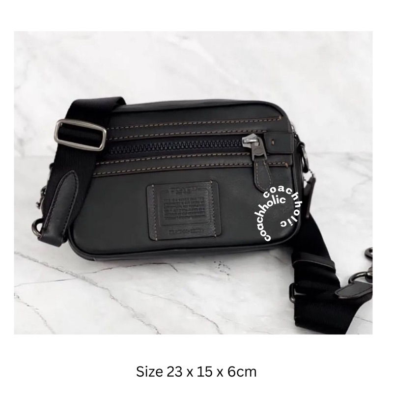coach camera bag men