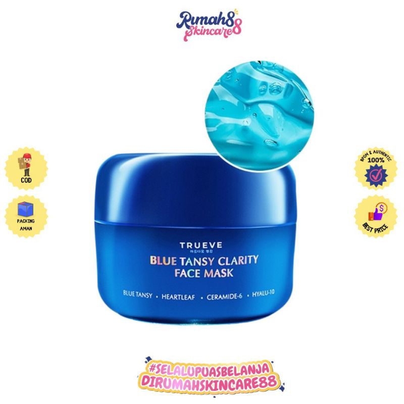 TRUEVE Blue Tansy Clarity Face Mask