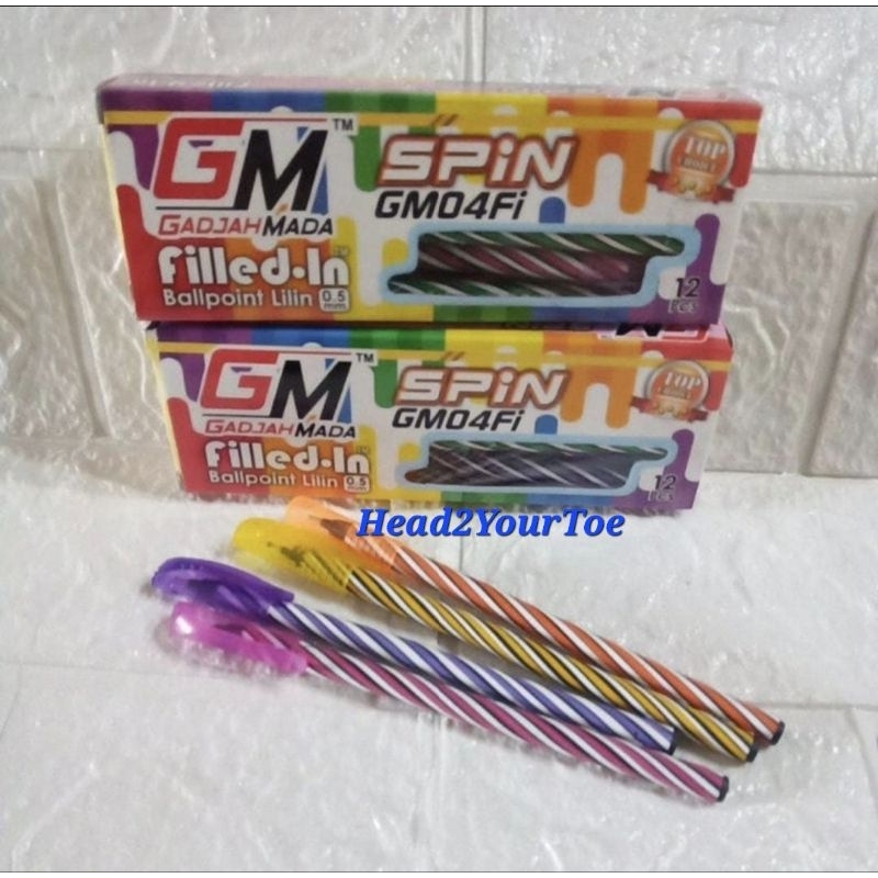 

Pulpen GM / Kenko 1 Lusin isi 12 pcs / Pulpen Ulir