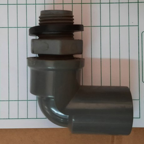 Keni drat luar 1/2" keni derat luar 1/2" Valve elbow 1/2"/ keni drat luar/ knie/ knee/ elbow drat lu