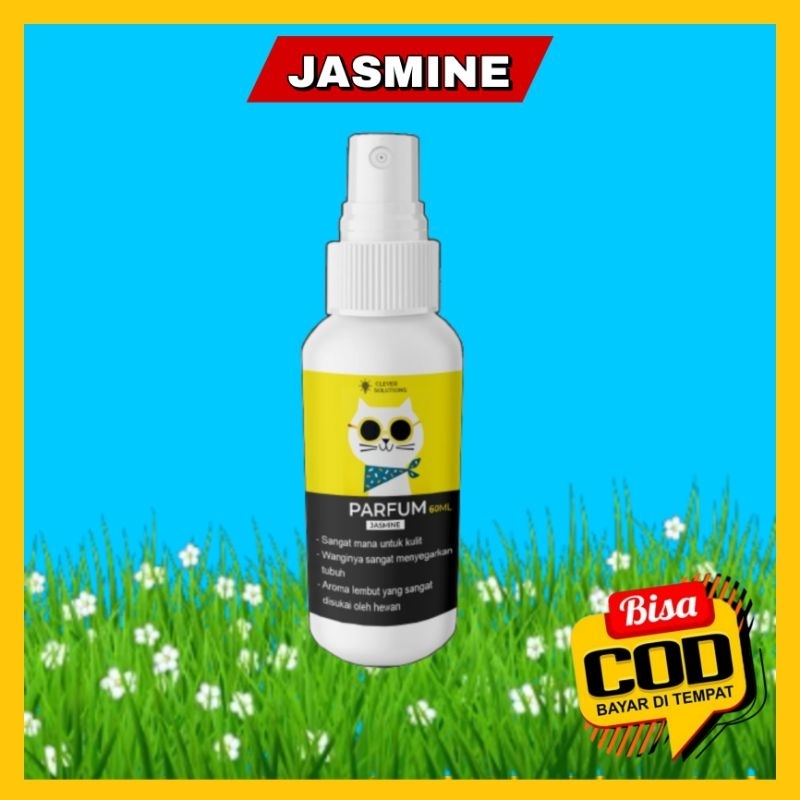 GPSS- Parfum Kucing Anjing Kelinci Musang Hamster Marmut 60ml Wangi Tahan Lama Pelembut Bulu Parfum Anjing Parfum Kelinci Parfum Musang Olive Care Parfum Grooming Parfum Hewan Parfum Kucing Anti Kutu Parfum Kitten