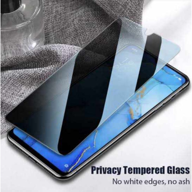 Tempered Glass Anti Spy Realme 5 Realme 2 Realme 2 Pro Realme 3 Realme 3i Realme 3 Pro Realme 5 Pro Realme 5i Realme 5s Anti Gores Anti Spy Full Layar