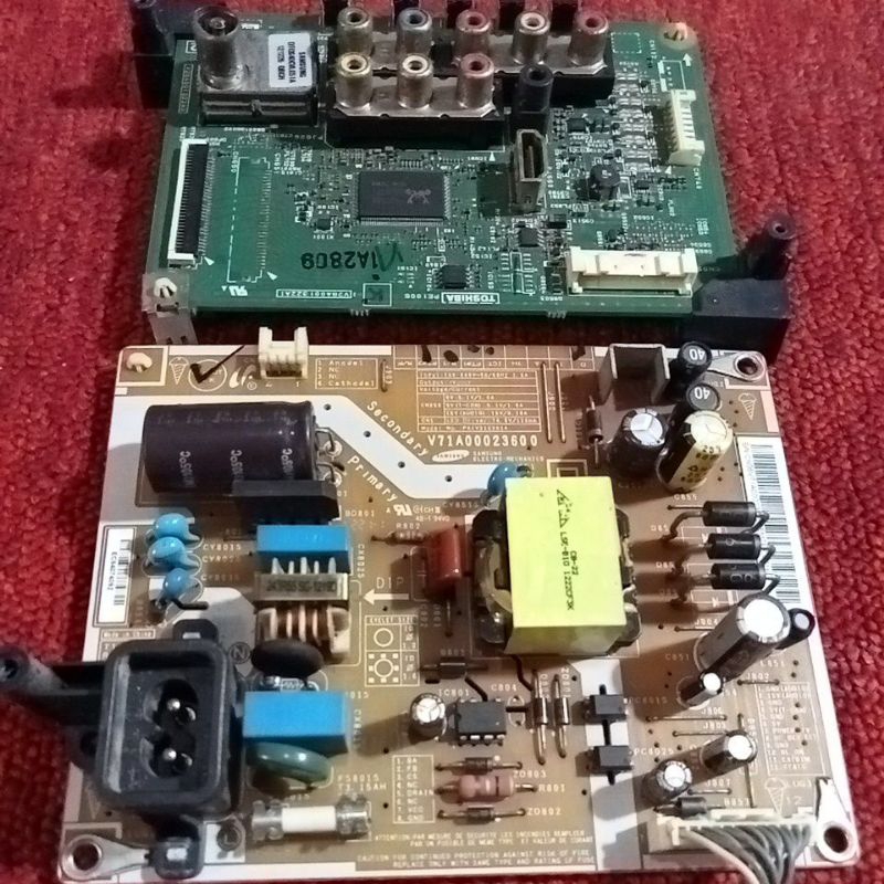 PSU+MB lcd thosiba 19hv15e