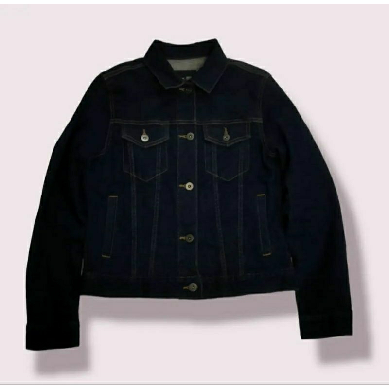 Trucker /Jaket Jeans Denim Uniqlo Second