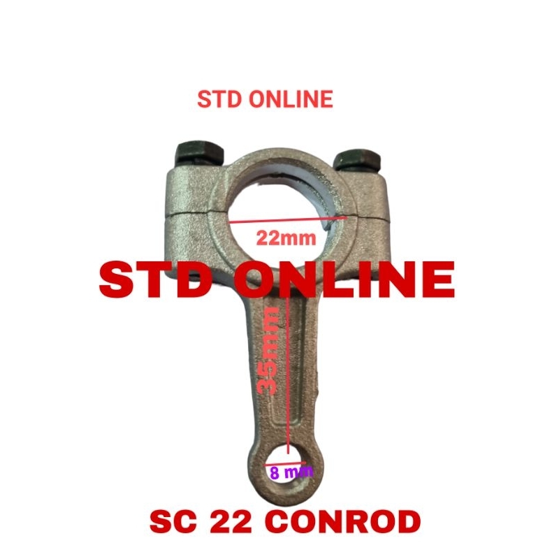 Sc22 conrod stang seher power sprayer sc 22