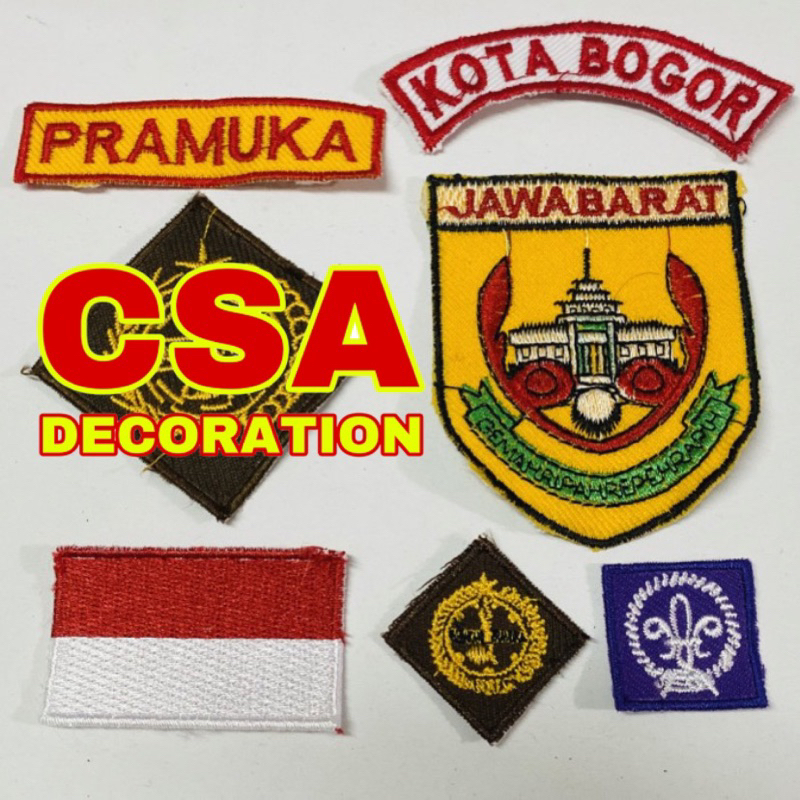 

ATRIBUT BADGE PRAMUKA PUTRA PUTRI KOTA BOGOR JAWA BARAT [ 1 SET ]