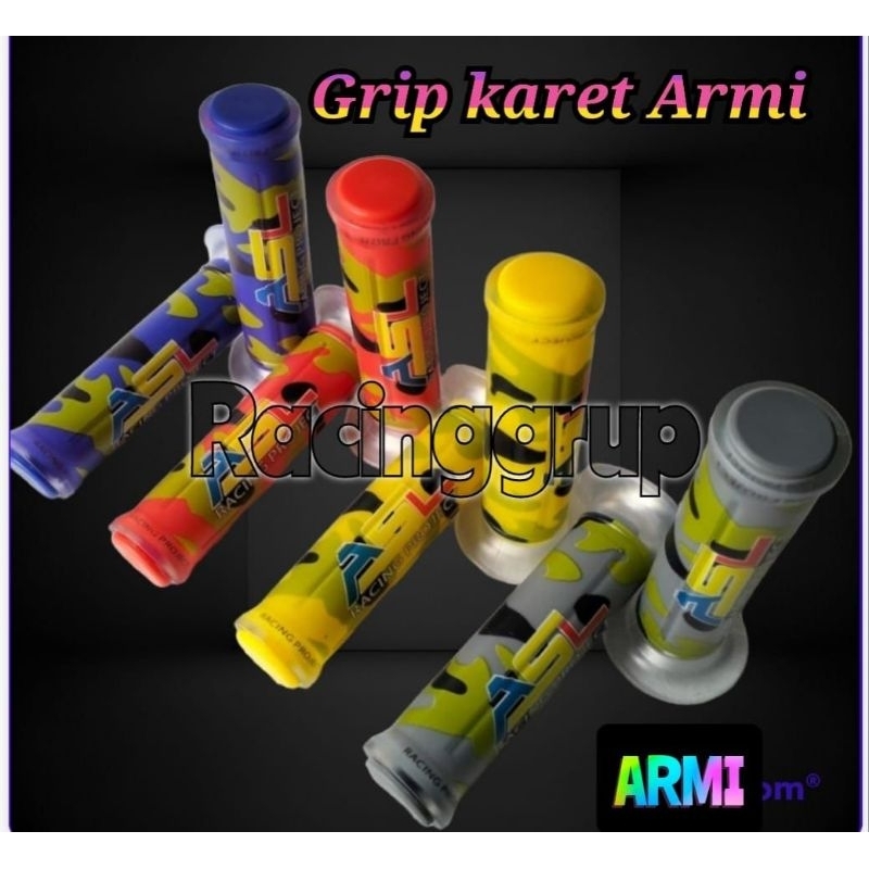 Handgrip grip handfat karet gas army loreng motor beat vario satria vixion cbr ninja scoopy dll