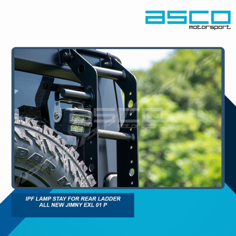 IPF Lamp Stay For Rear Ladder All New Jimny EXL 01 P - Lamp Stay