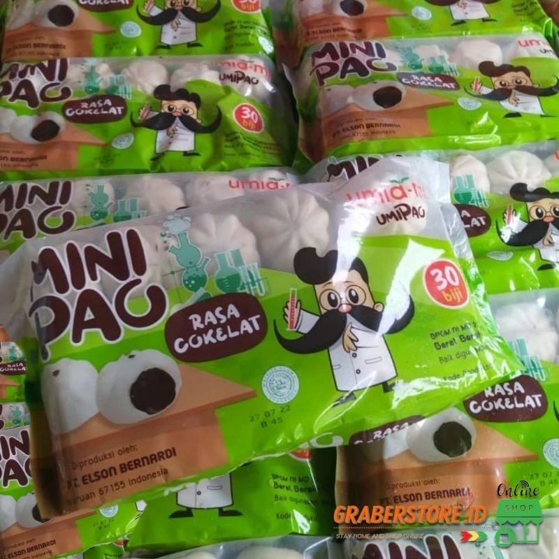 

Minipao Cokelat isi 30s