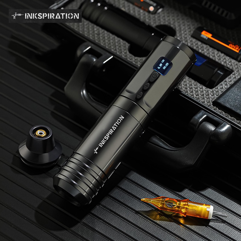 MESIN TATTOO INKSPIRATION NEW GENERATION PEN WIRELESS WITH SUITCASE