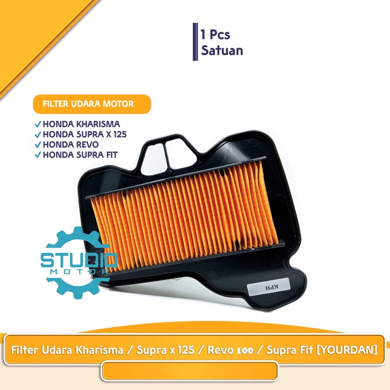 17210KPH900 Filter Saringan Udara / Hawa KHARISMA / SUPRA X 125 / Revo 100 / Supra Fit New / Kirana