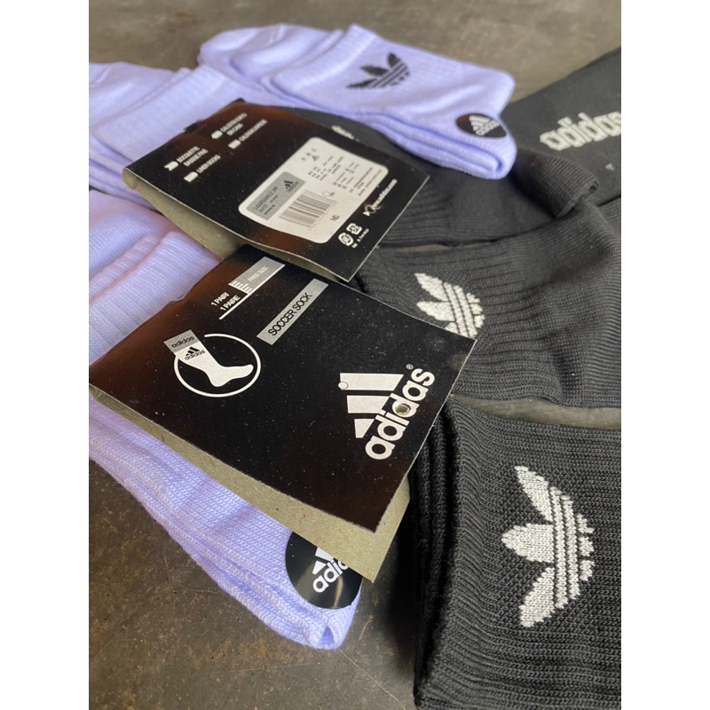 Kaos Kaki Olahraga Adidas Socks Atas Mata Kaki Pria Wanita