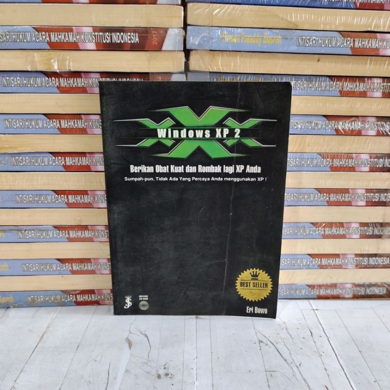 

BUKU ORIGINAL - WINDOWS XP 2 BERIKAN OBAT KUAT DAN ROMBAK LAGI XP ANDA