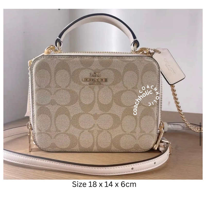 coach box crossbody