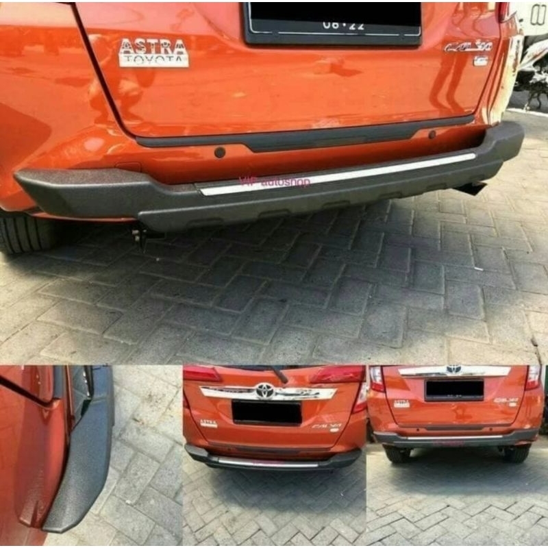 Tanduk Pengaman Bemper Belakang Mobil Calya Sigra