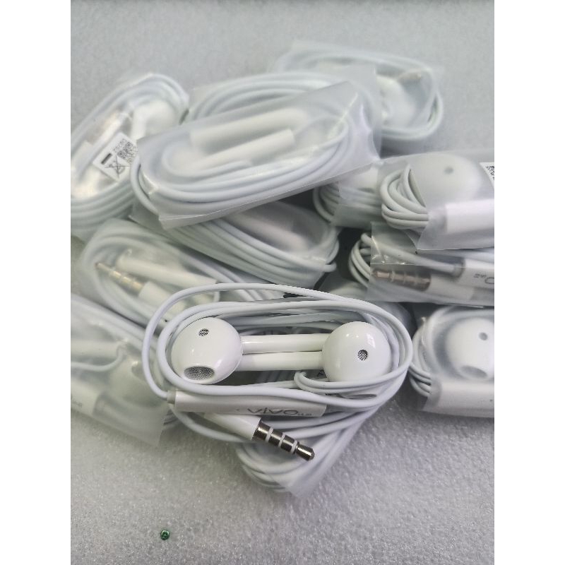 Hendsfree vivo ori copotan Earphone vivo ori copotan ori 99,9% hendset vivo