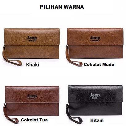 Classic Leather Jeep Buluo Wallet 1717 / Dompet Pria Wanita Import / Dompet Tangan Pria Kulit Classic / Dompet Jeep Buluo / Clucth Unisex / Hand Bag DP202