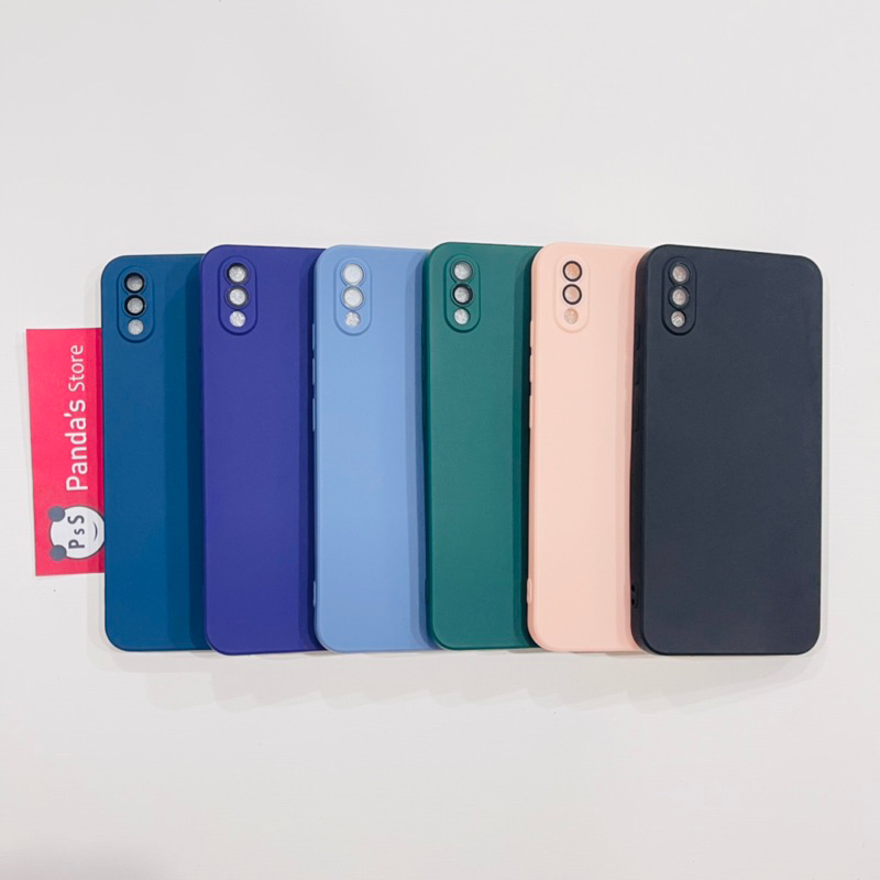 Case Vivo Y91c / Y1s Lenspro Makaron Full Color Softcase Pro Lensa